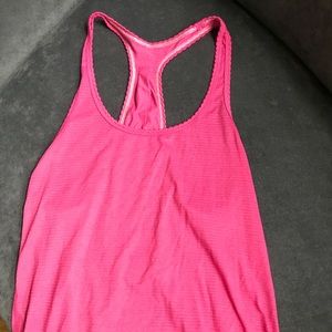 Pink Lululemon loose tank